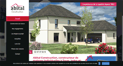 Desktop Screenshot of abital-construction.fr